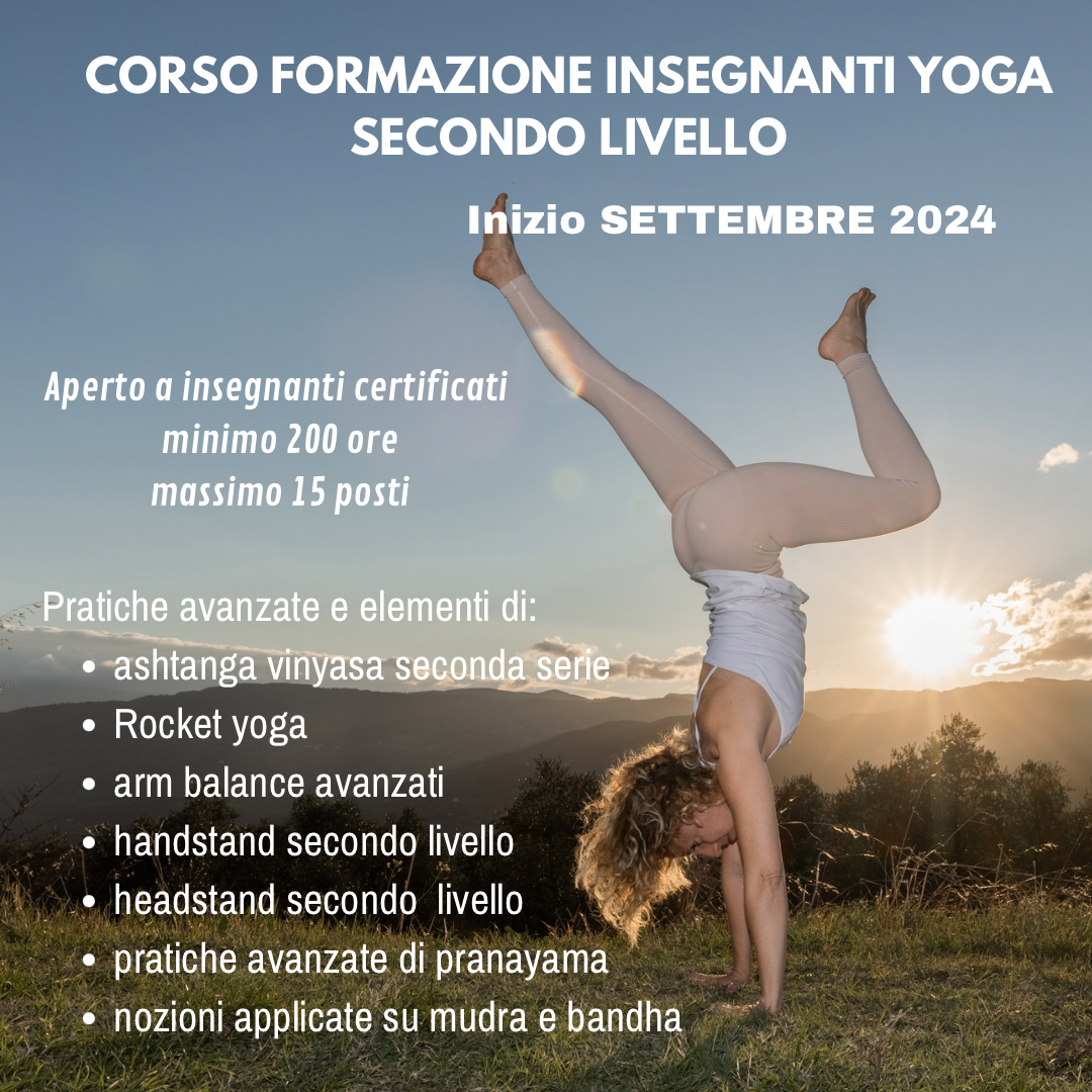 Formazione insegnanti yoga secondo livello