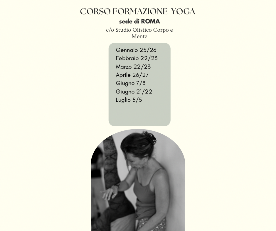 CORSO FORMAZIONE INSEGNANTI YOGA E AYURVEDA ROMA