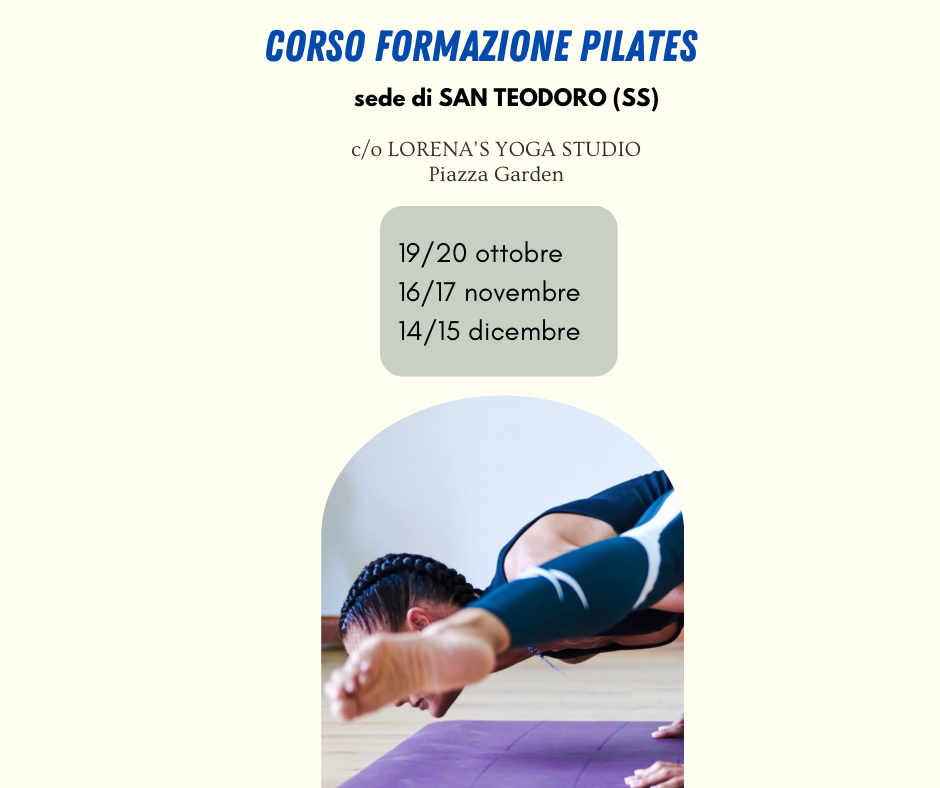 FORMAZIONE INSEGNANTI PILATES MATWORK OLBIA