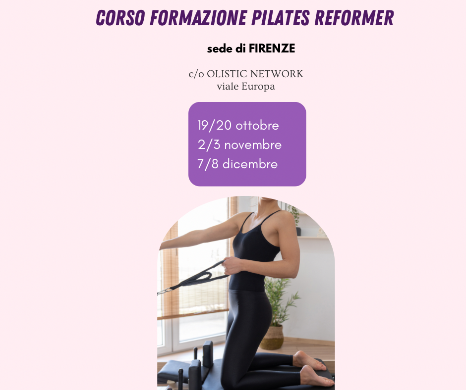 CORSO ISTRUTTORI PILATES REFORMER