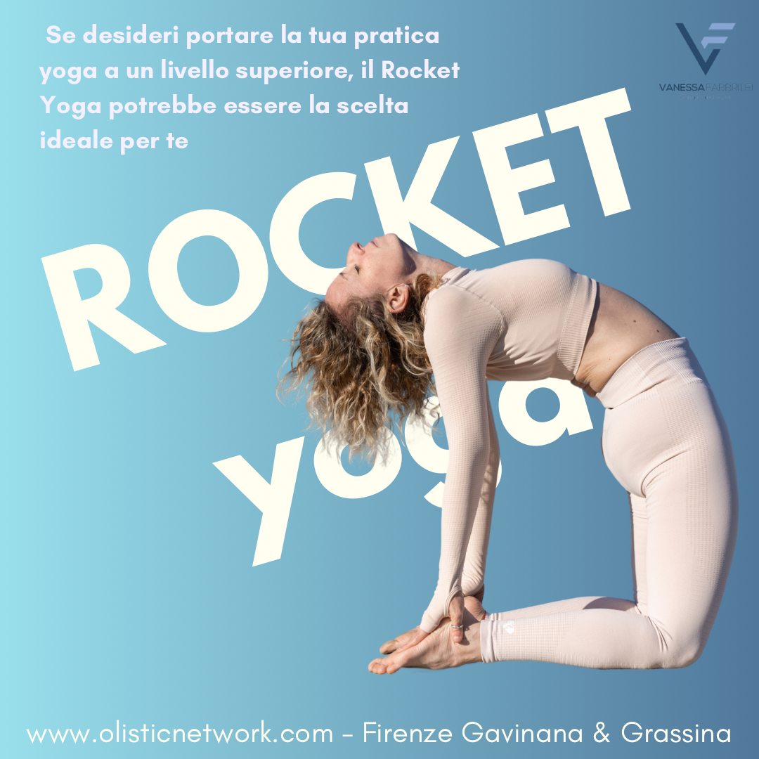 ELEVA IL LIVELLO DELLA TUA PRATICA CON IL ROCKET YOGA